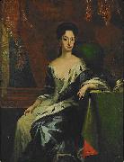 david von krafft, Portrait of Princess Hedvig Sofia of Sweden, Duchess of Holstein-Gottorp